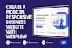 design a custom, SEO optimized webflow business website