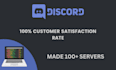 make a professional custom discord server