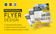 design professional flyers, brochures, postcards quickly