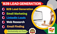 do b2b lead generation linkedin leads email list and business leads expert