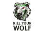 make an excellent wolf logo design for you