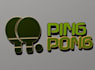 create 3d ping pong table tennis logo design