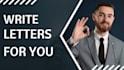 write a professional convincing letter within no time
