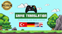 translate and localize games or apps into turkish or german