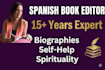 professionally edit your book in spanish