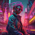 create ai stunning lofi art or lofi album cover
