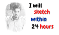 sketch any subjects, even images, within 24 hours