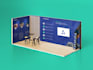 design professional trade show booth and backdrop for your exhibition