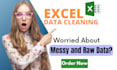 do excel data cleaning and document formatting for you