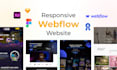build webflow website figma to webflow, webflow website design, xd to webflow