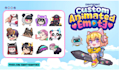 create custom chibi animated gif twitch emotes