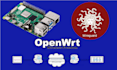 do advanced configuration in raspberry pi and openwrt router