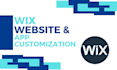 design responsive wix website and app customization