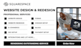 squarespace website design squarespace website redesign squarespace website