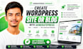 create a wordpress site or blog website using generatepress theme