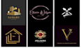 design modern heraldic brand luxury logo