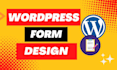 create jotform, typeform or contact form in 24 hours