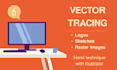 vectorizare logo, bocetos o imagenes