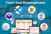 design responsive and premium looking website for you with HTML CSS js jquery