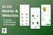 do UI design of any app for android or ios