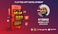 develop an android ios flutter app with firebase