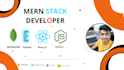 reactjs, nodejs, next js, and javascript or mern stack developer