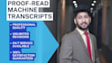 proofread machine, otter, ai generated transcripts