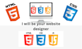 make you a website using HTML, CSS, js and bootstrap5
