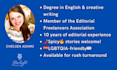 proofread your fantasy novella or novel