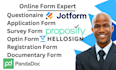 setup qwilr formstack hellosign docusign  pandadoc proposify template