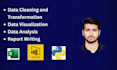 do your data analysis, using excel, sql, power bi, and python