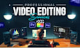 do professional video editing