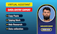 provide fast data entry, copy paste, and typing jobs