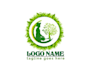 create an innovative luxury environment logo in a hurry