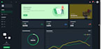 do client admin dashboard website in react and nodejs