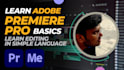 teach basic editing in premiere pro