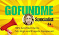write gofundme pitch and create full gofundme page