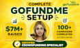 write gofundme pitch and create full gofundme page