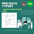 do accurate extra fast typing job, your pro typist