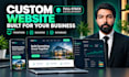 be your full stack web developer, custom website development