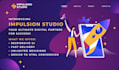 create a lightning fast responsive frontend with HTML CSS js