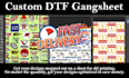 make custom dtf gang sheet ready to print fast