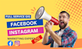 do facebook marketing, advertising, instagram ads, fb ads