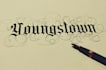 write in gothic calligraphy for you