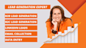 do b2b lead generation, lead generation, email collection