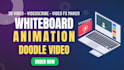 create whiteboard explainer animated doodle video