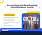 do bookkeeping training with online certification offered