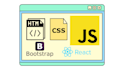 be your web dev using html, CSS, bootstrap, javascript,react