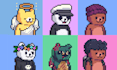 generate pixelated nfts with metadata and rarities