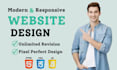 build modern and responsive html css website design
